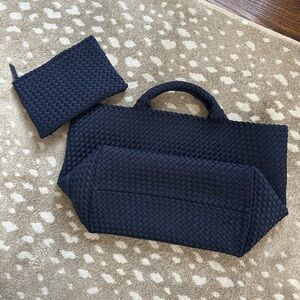 Naghedi Ink Blue St Barths Large Tote